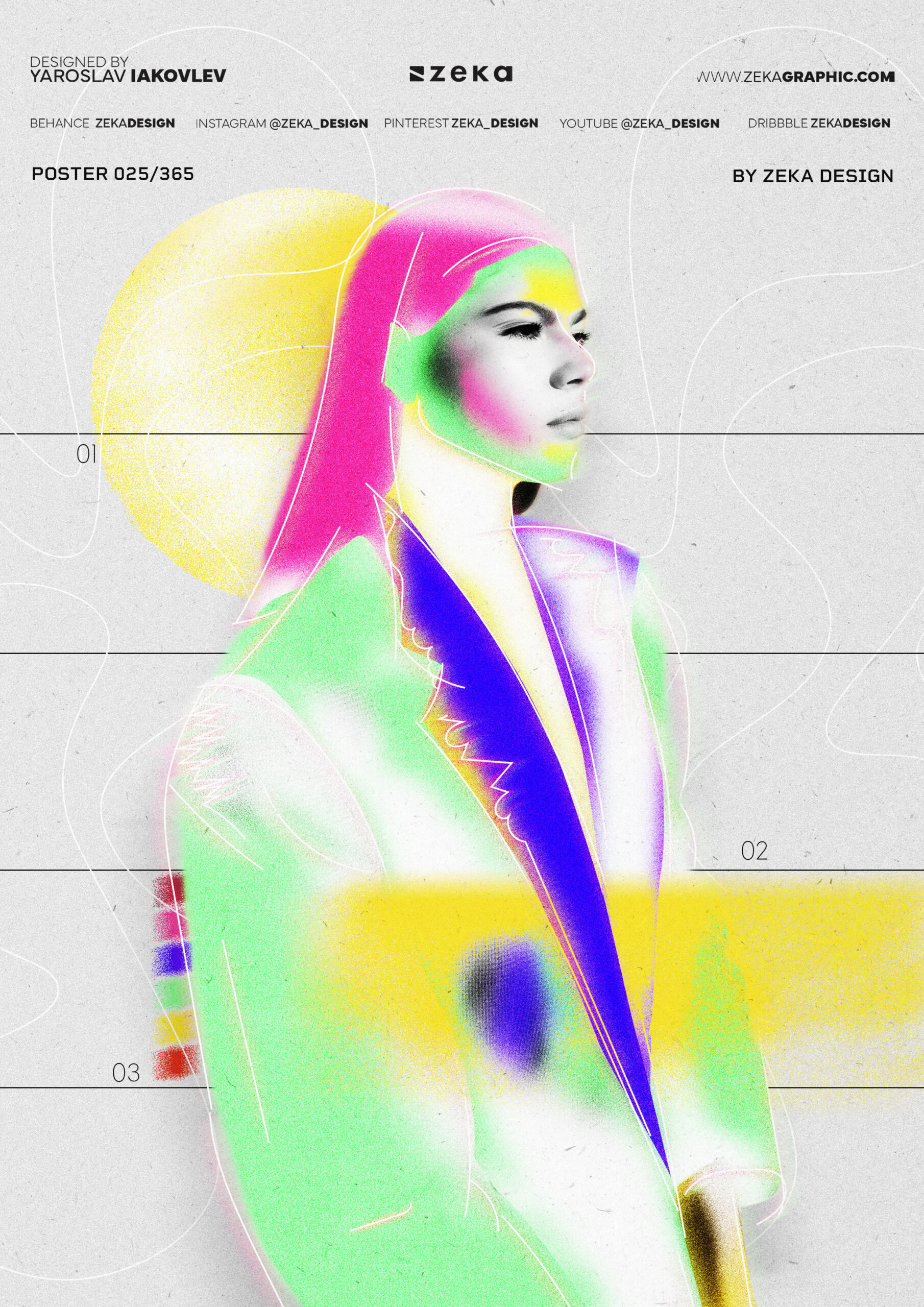 0025 Poster Design Inspiration by Zeka Design