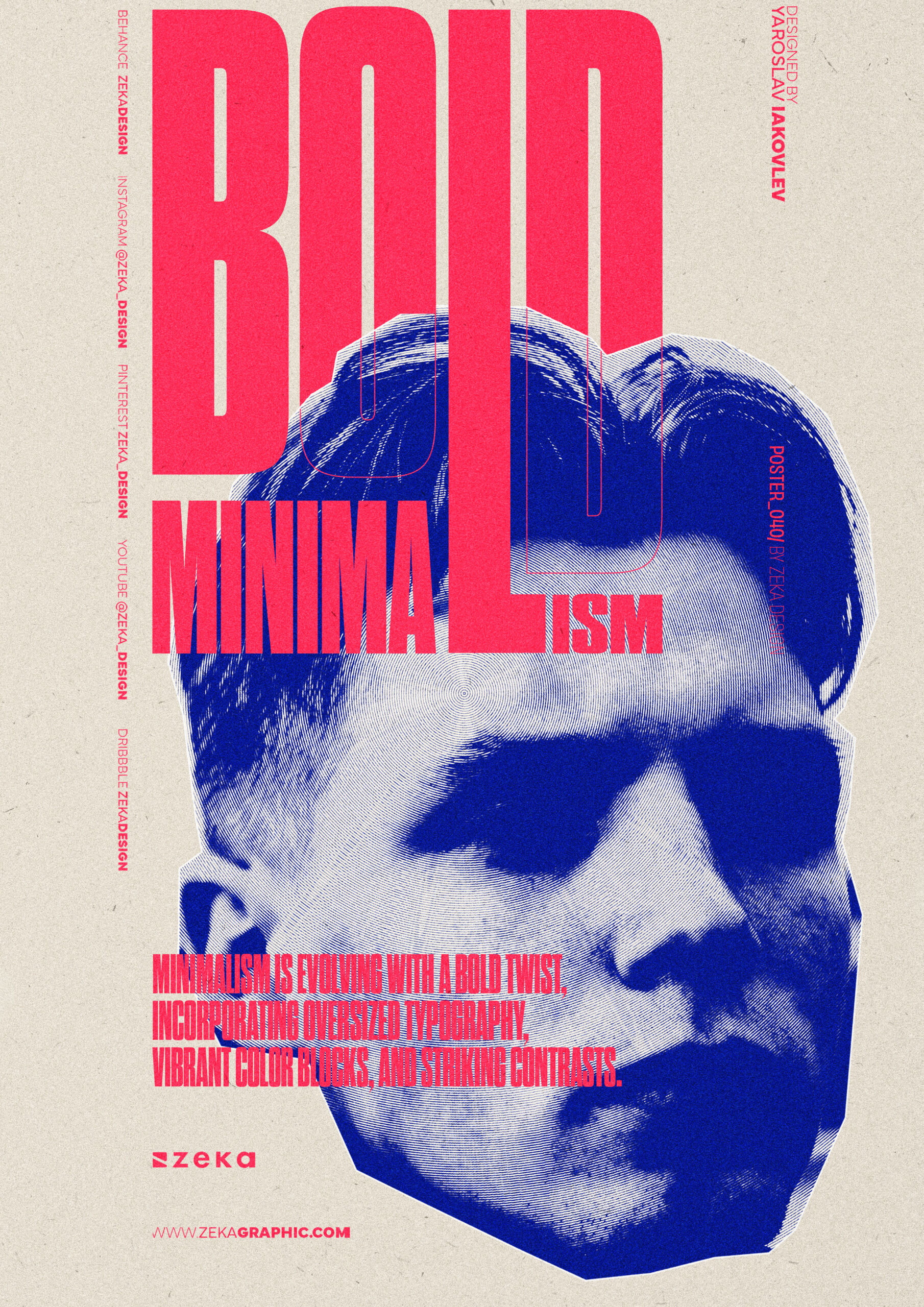 0040 Bold Minimalism Graphic Design Trends 2025 by Zeka Design
