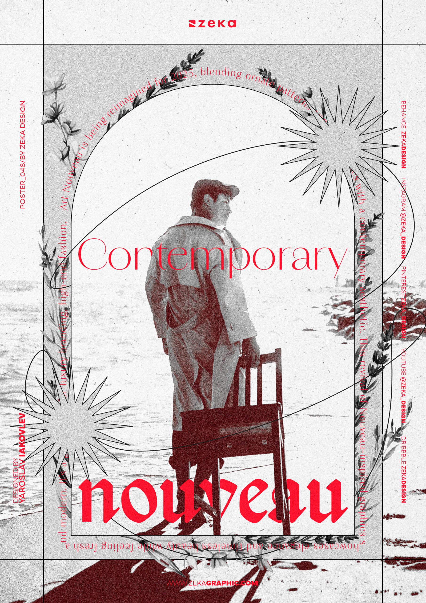 Contemporary Noveau Graphic Design Trends 2025