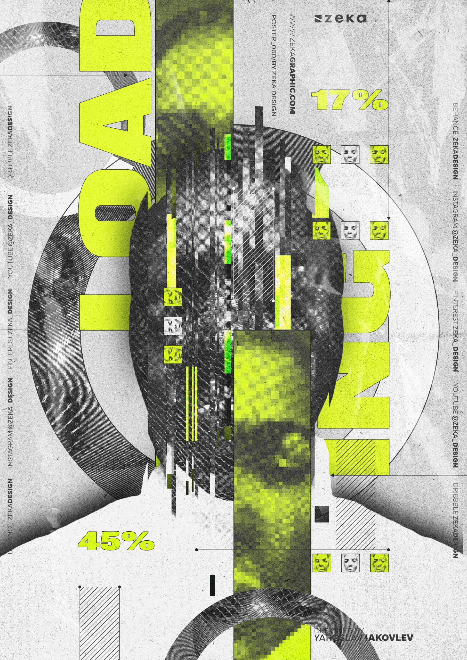 0060 Poster Design By Zeka