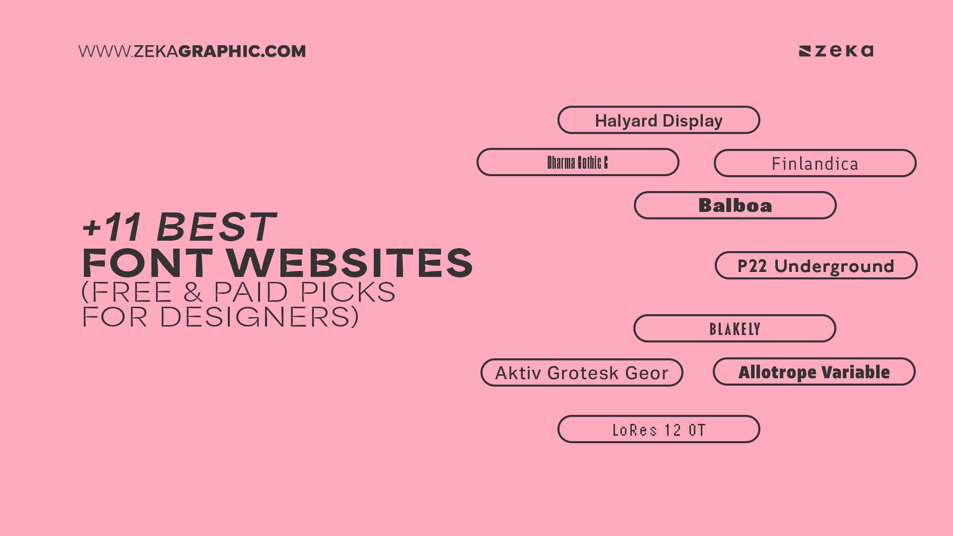 11 Best Websites for Fonts for Designers