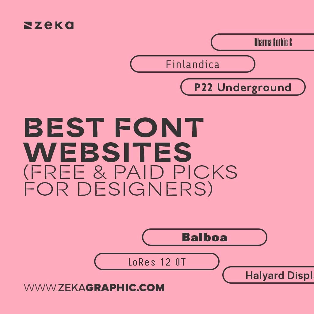 11 Best Websites for Fonts Free & Paid Picks for Designers