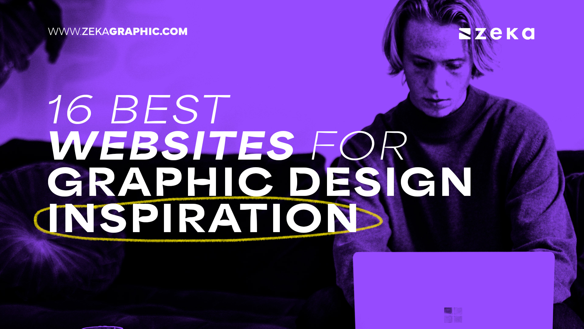 16 Best Websites For Graphic Design Inspiration Cover