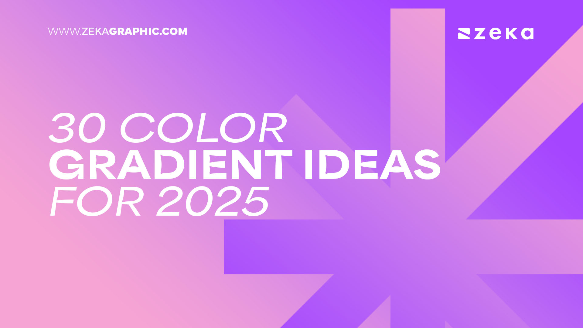 30 Color Gradient Ideas for 2025