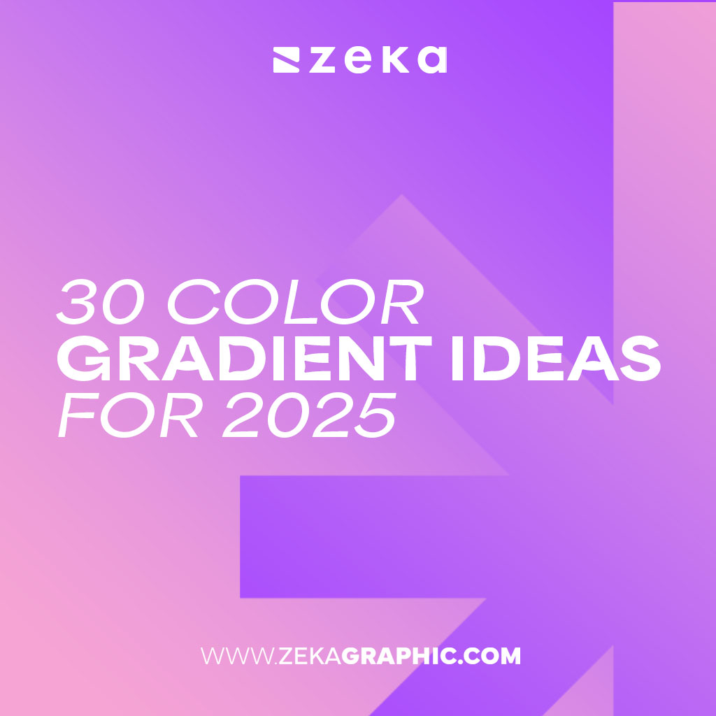 30 Creative Color Gradient Ideas for 2025