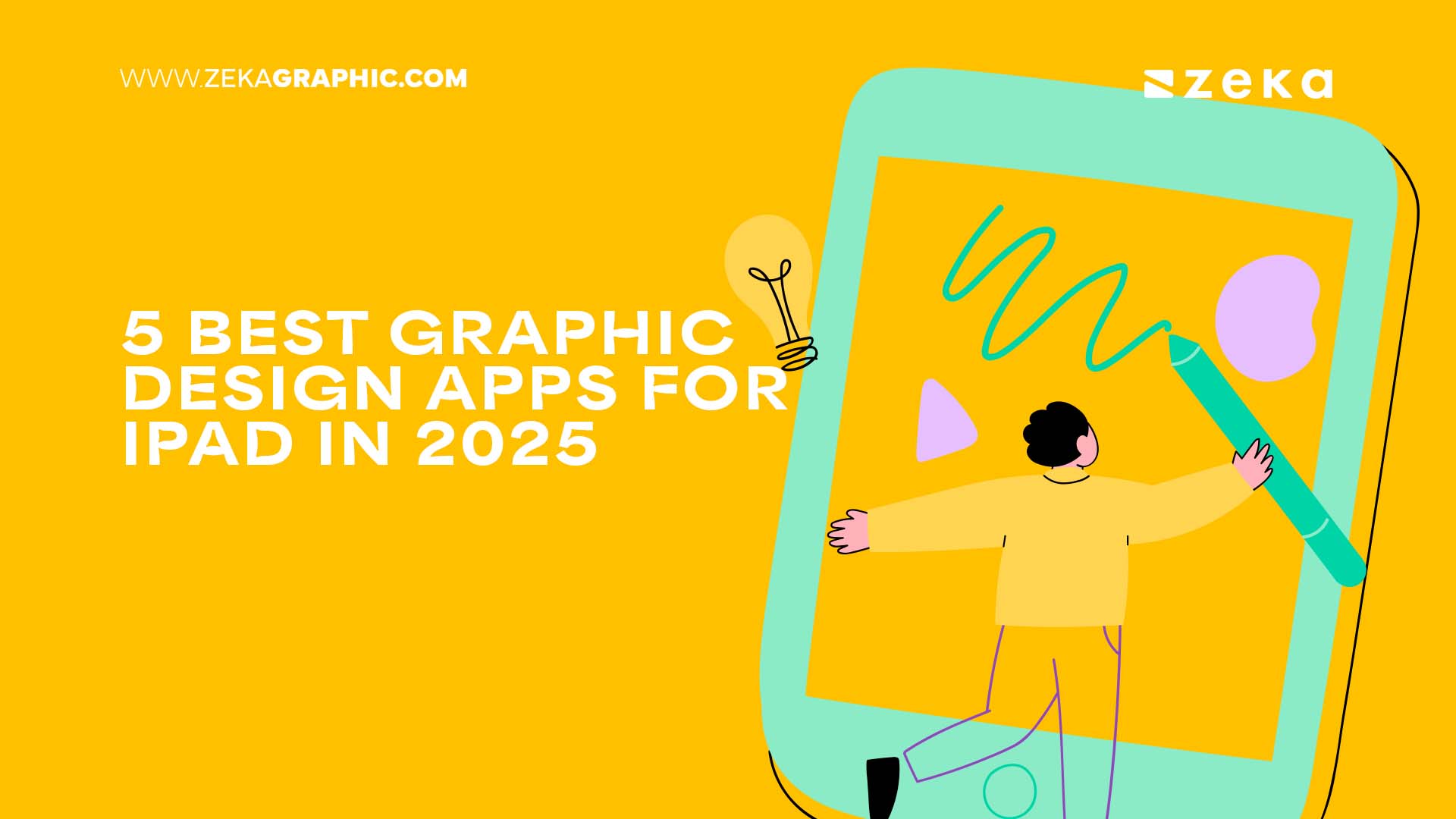 5 Best Graphic Design Apps for iPad in 2025