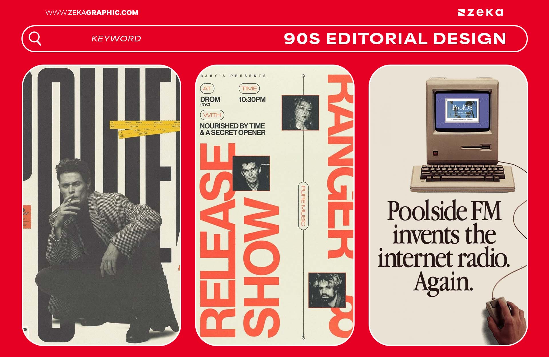 90s Editorial Design Best Pinterest Keywords for Graphic Design Inspiration