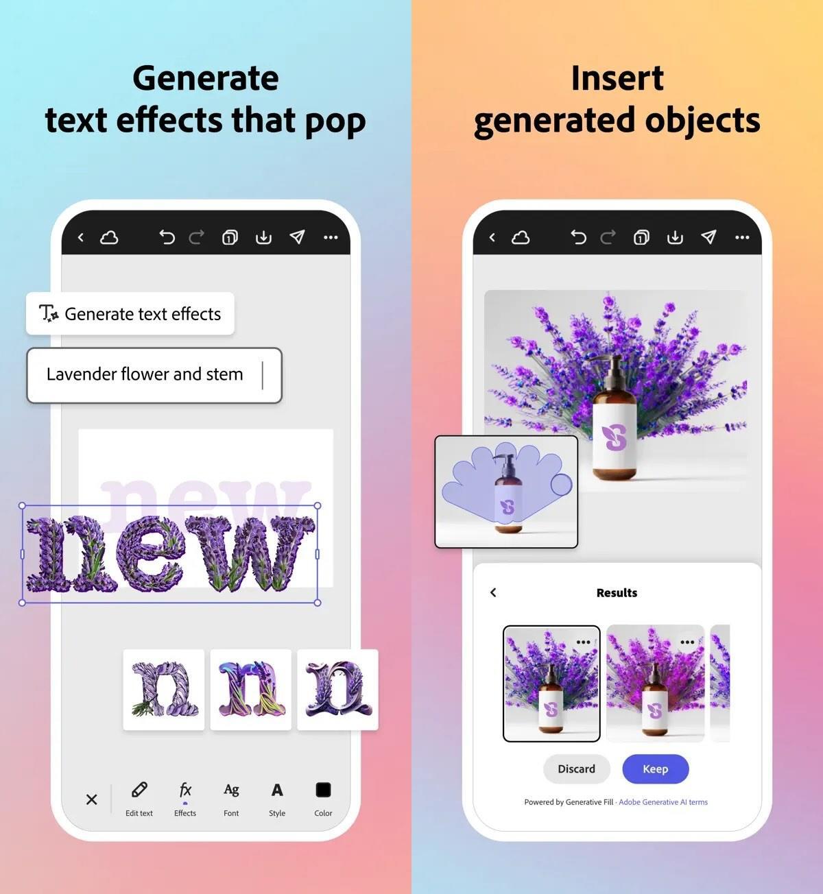 Adobe Express AI Photo, Video