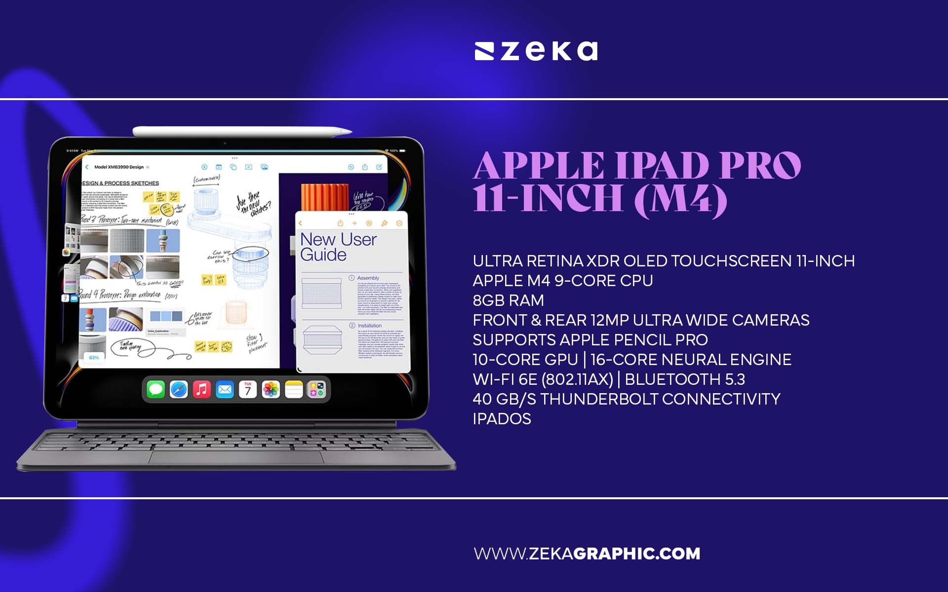 Apple iPad Pro 11-Inch (M4) Great Alternative with Smaller Screen)