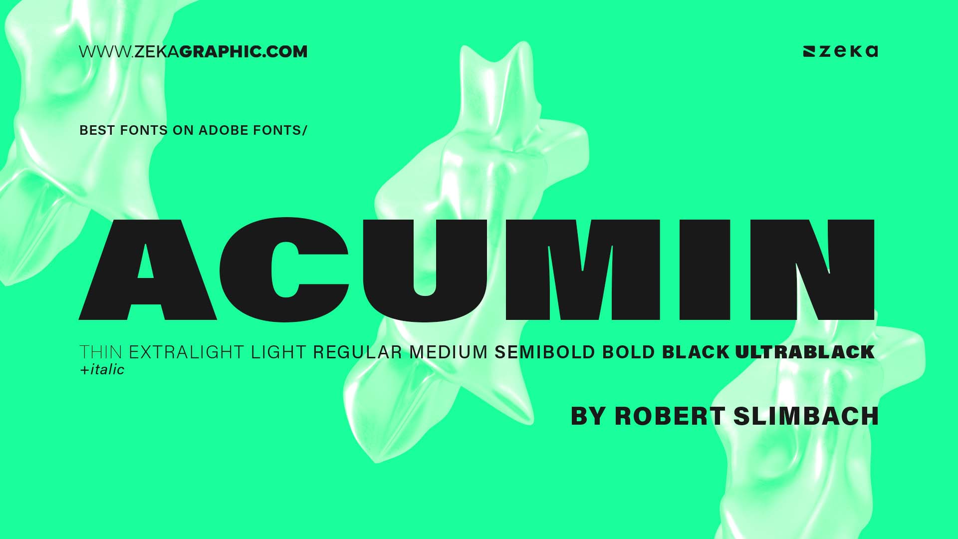 Best Adobe Fonts Acumin