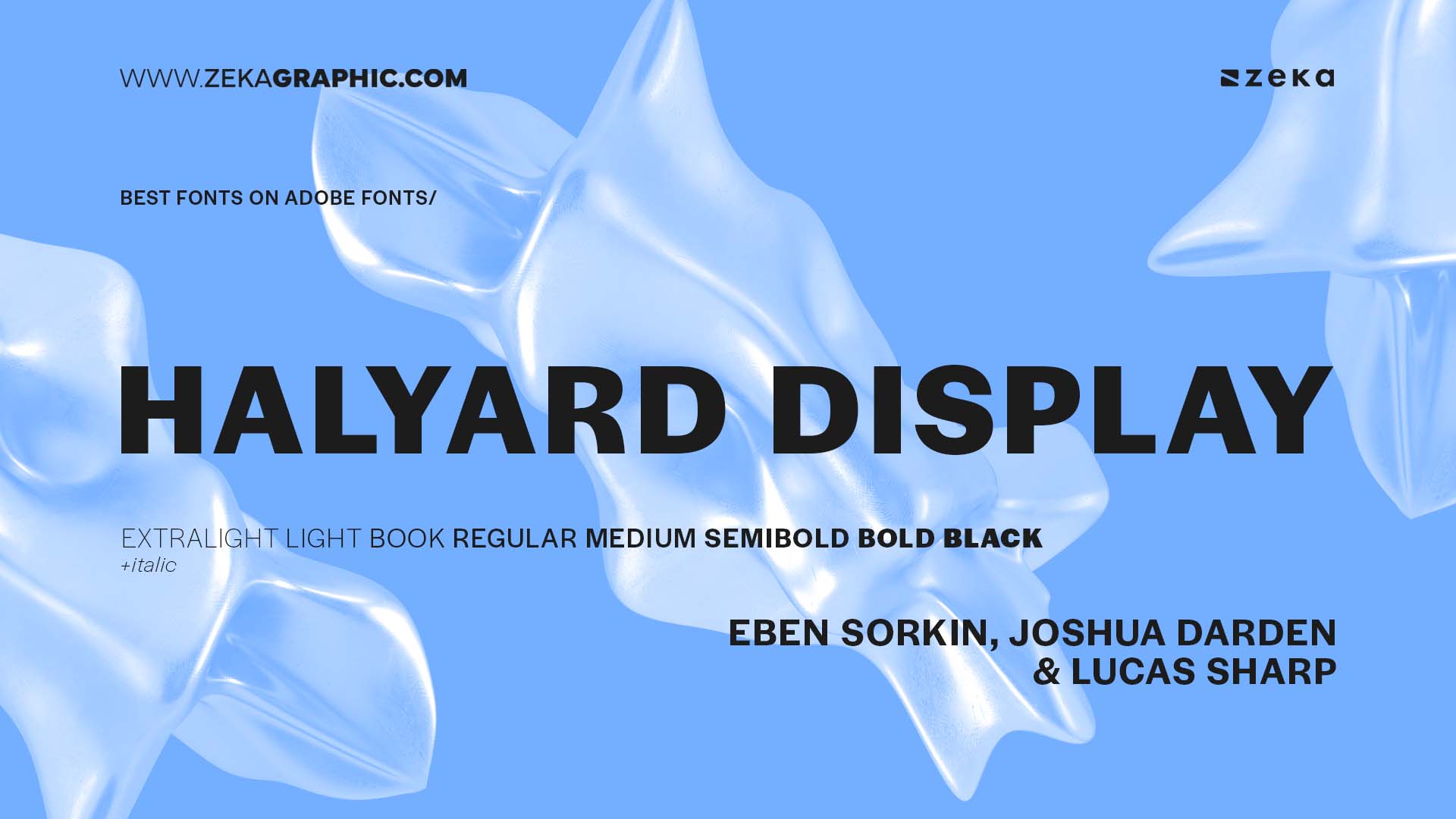 Best Adobe Fonts Halyard Display