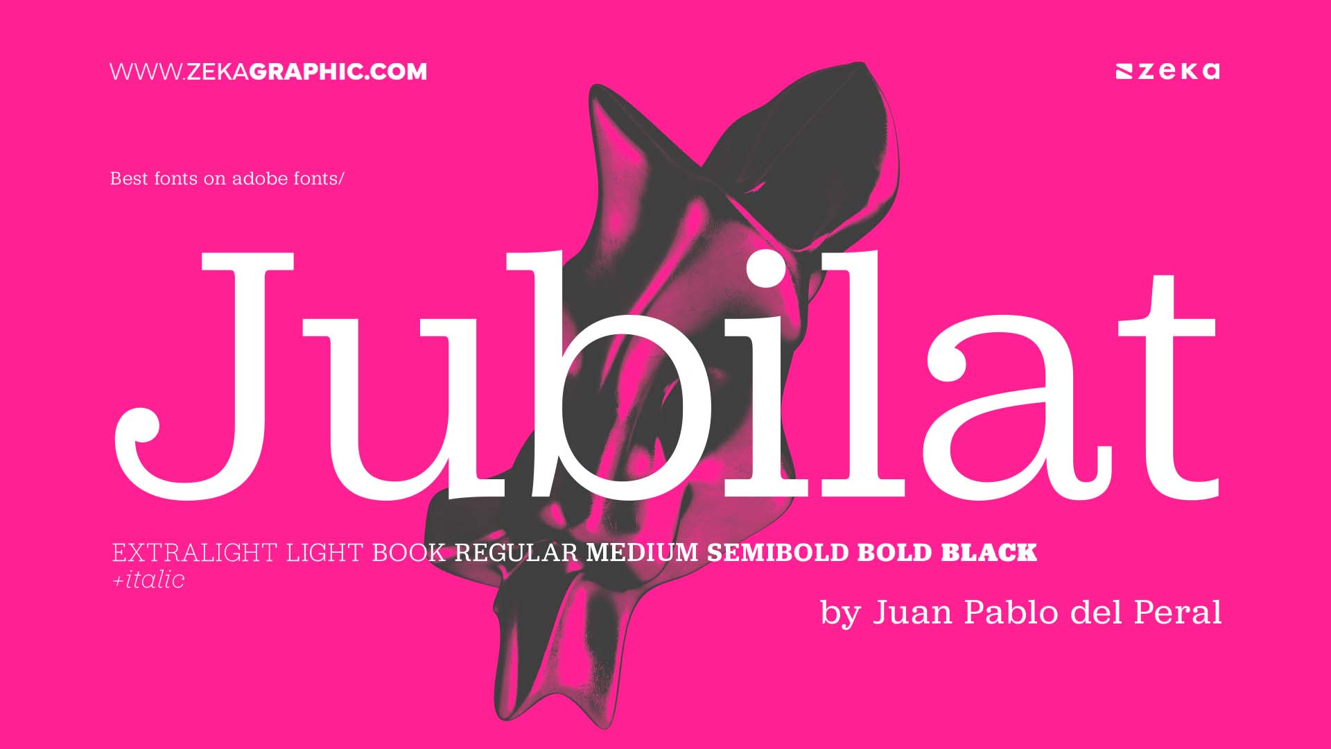 Best Adobe Fonts Jubilat