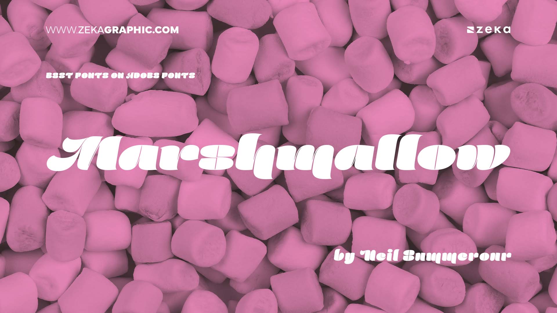 Best Adobe Fonts Marshmallow