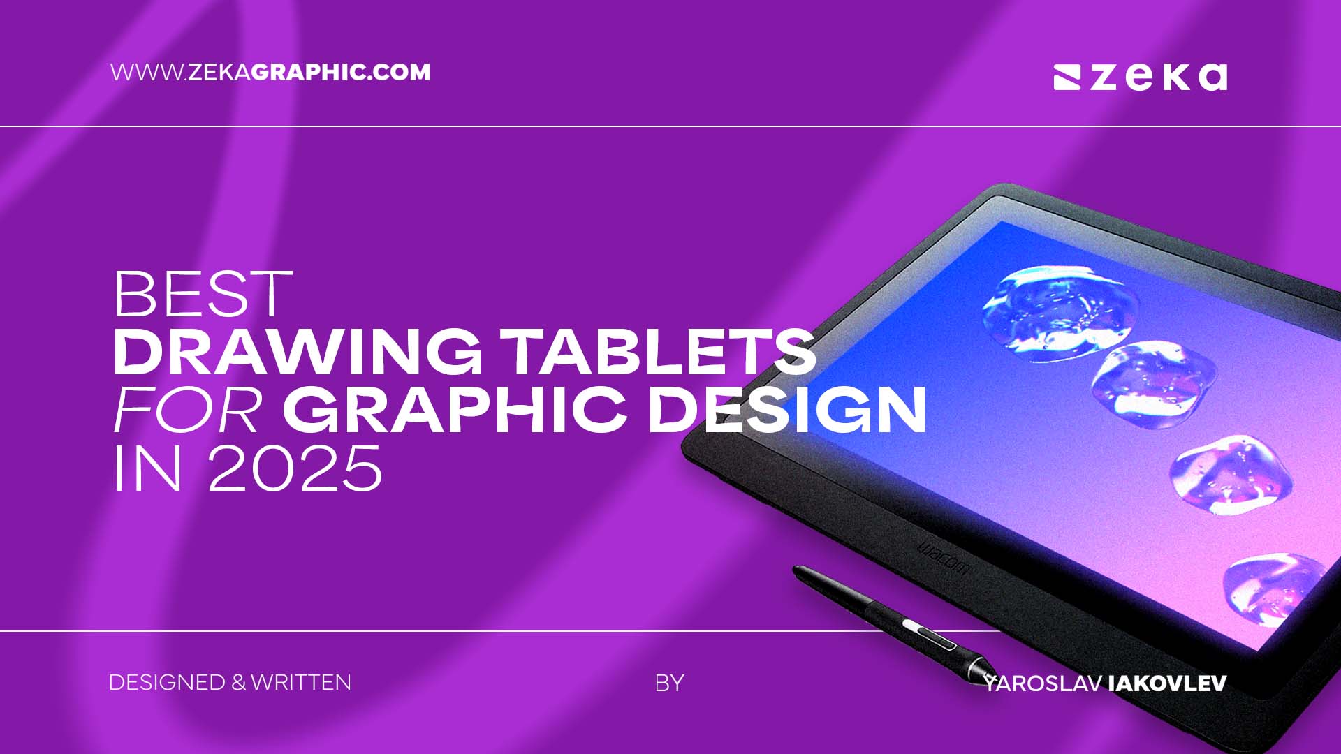 best drawing tablets for graphic design 2025