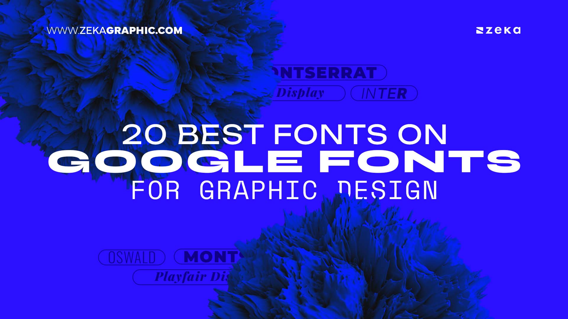 Best Fonts on Google Fonts for Graphic Design