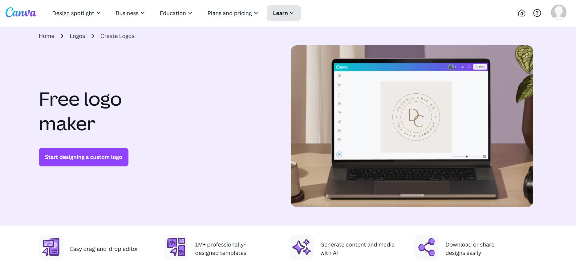 Best Logo Makers Canva Logo Maker