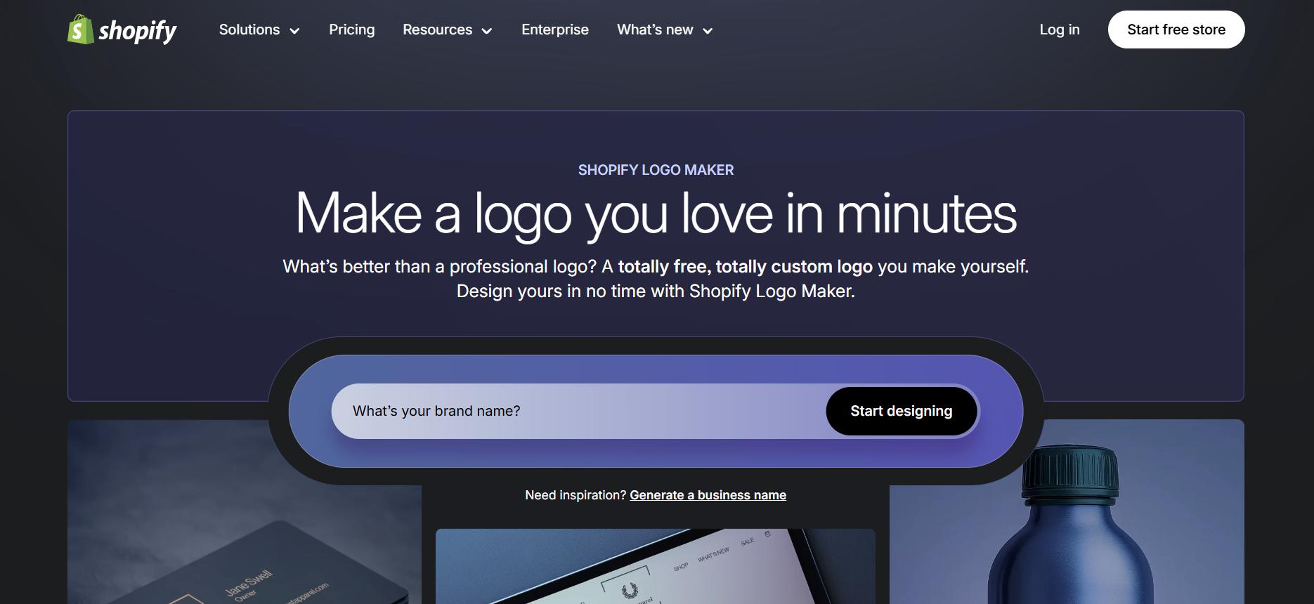 Best Logo Makers Shopify Logo Maker