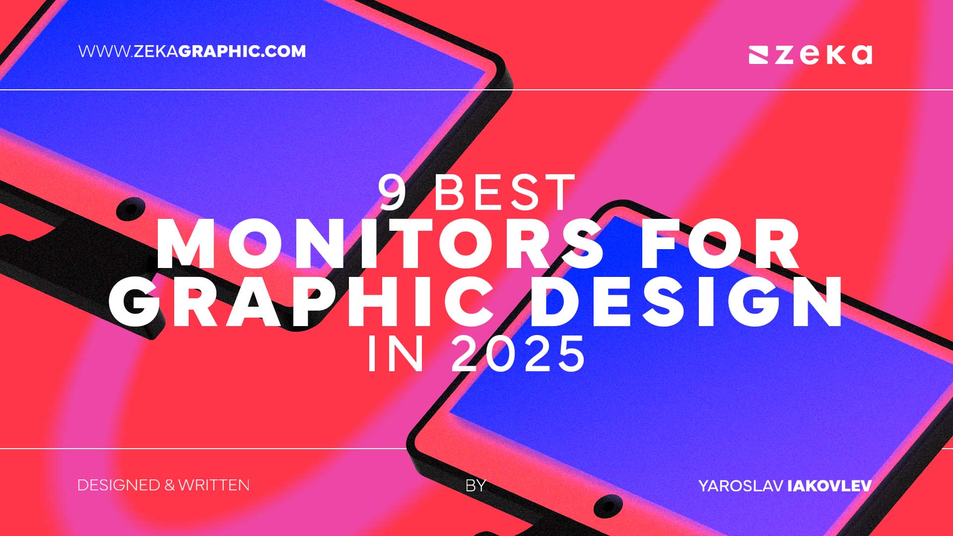 Best Monitors for Graphic Design and Art in 2025