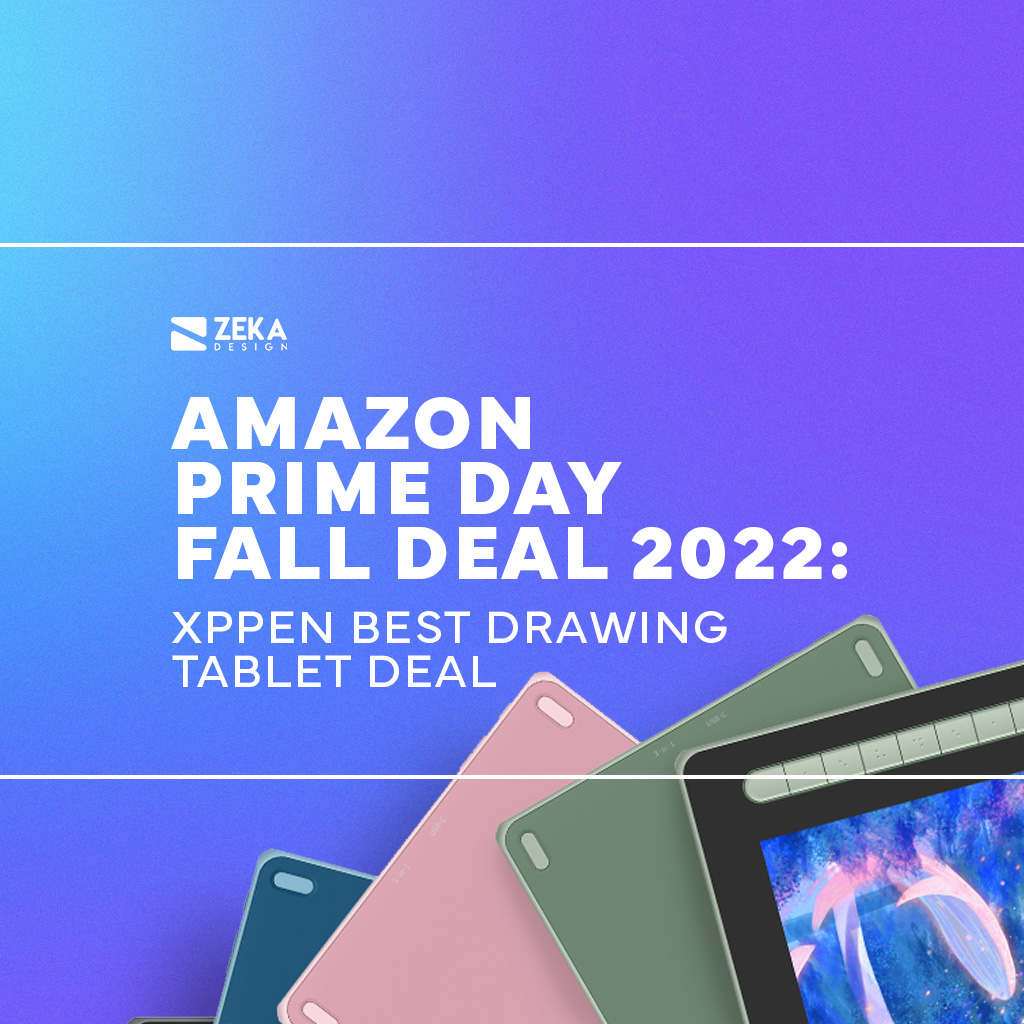 best xppen drawing tablets in prime day for graphic design, illustration and digital art