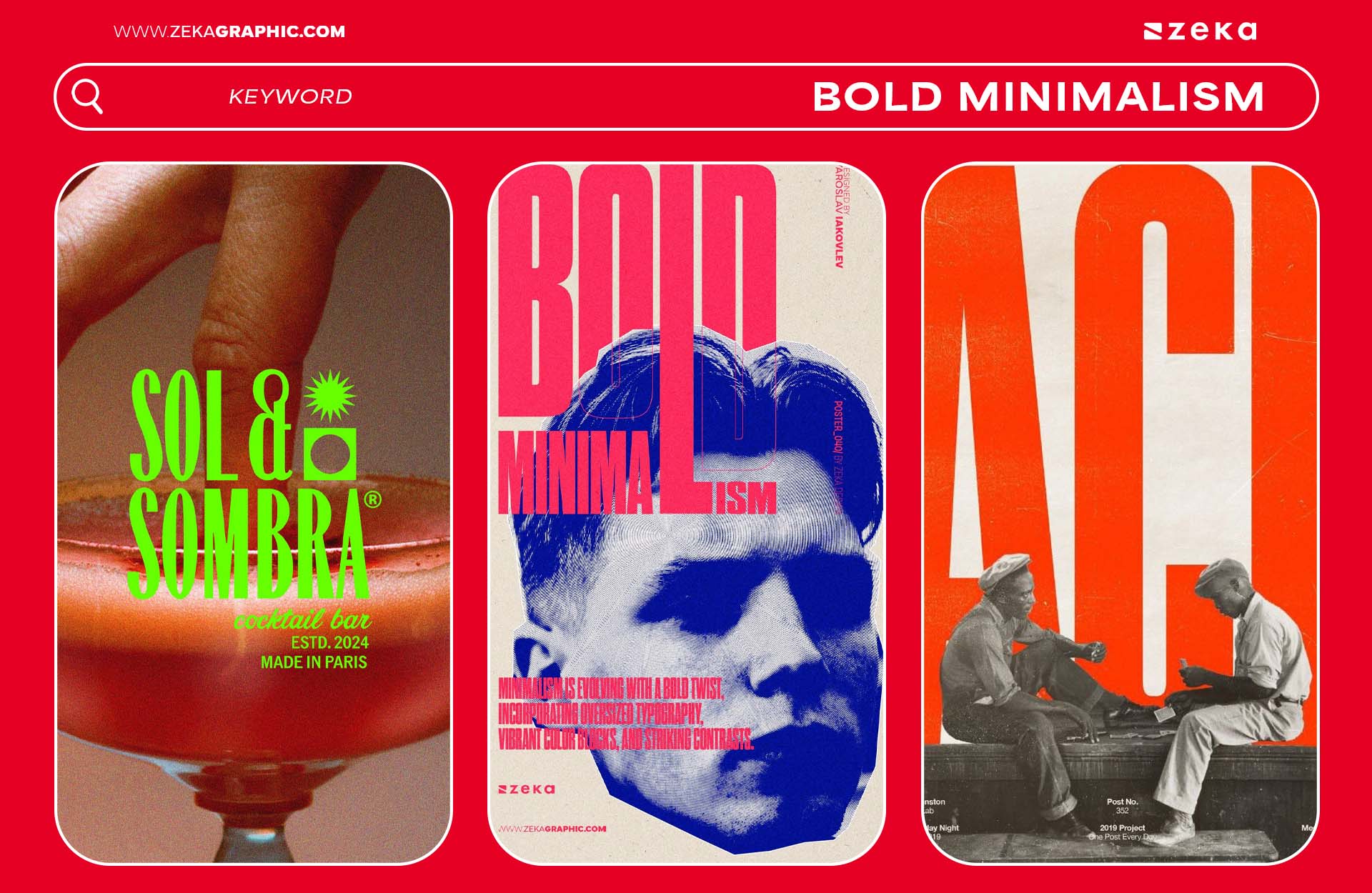 Bold Minimalism Best Pinterest Keywords for Graphic Design Inspiration