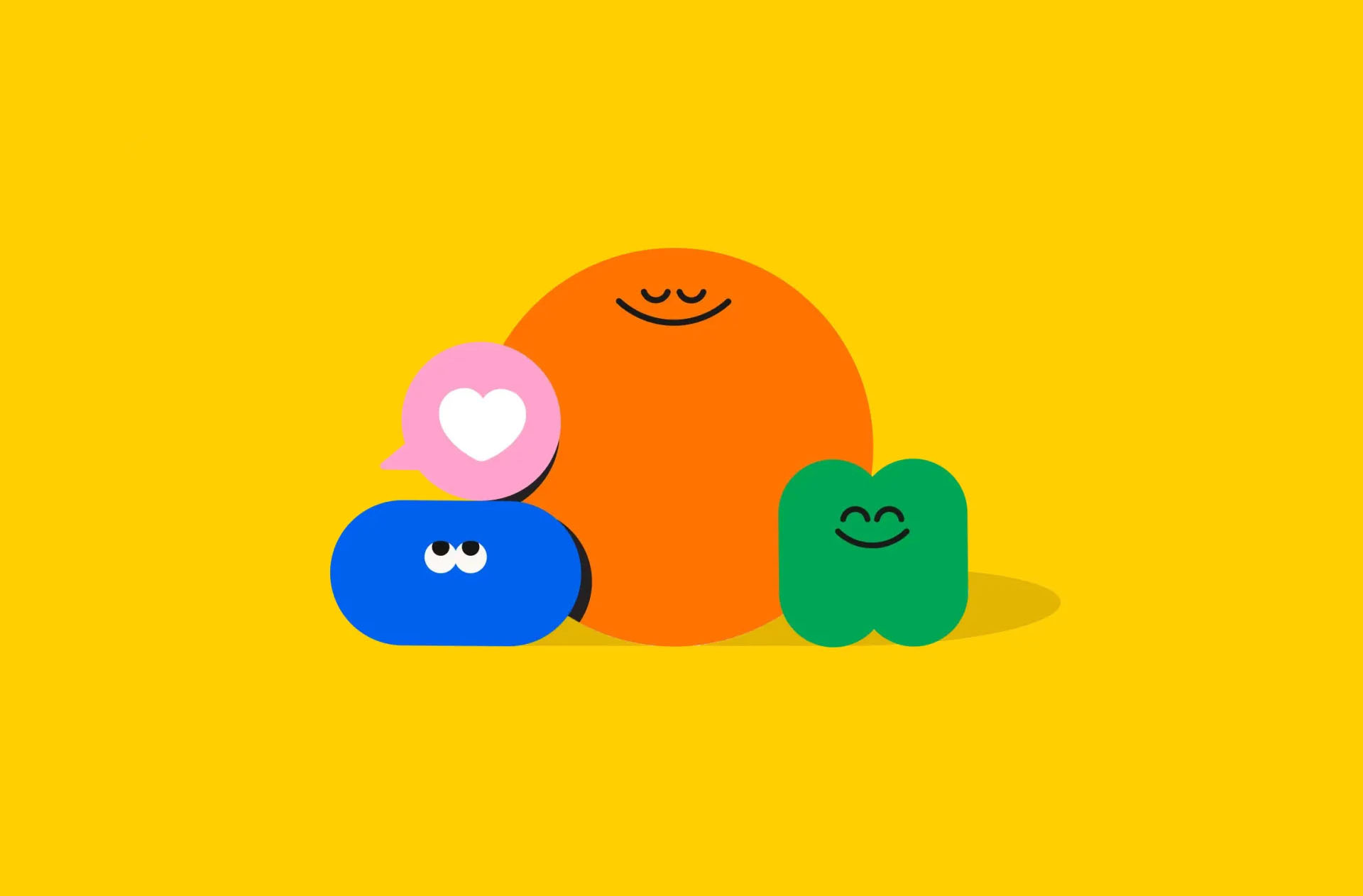 Brands Successfully Using Bright and Vibrant Colors Headspace