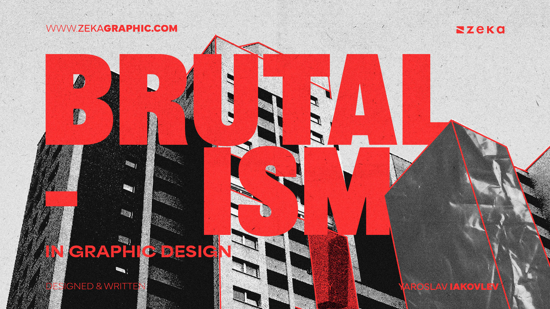 Brutalism in Graphic Design