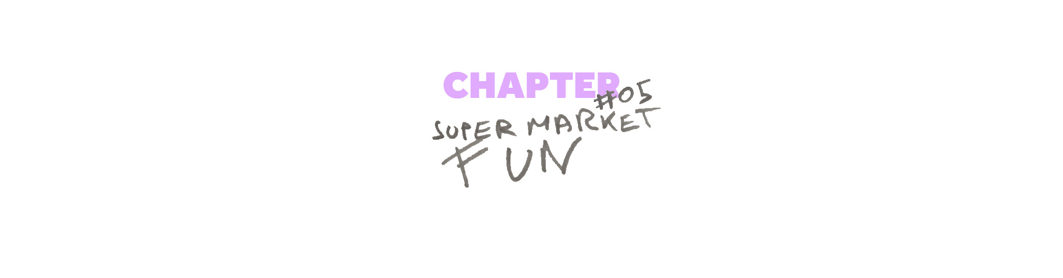 Chapter 5 supermarket fun