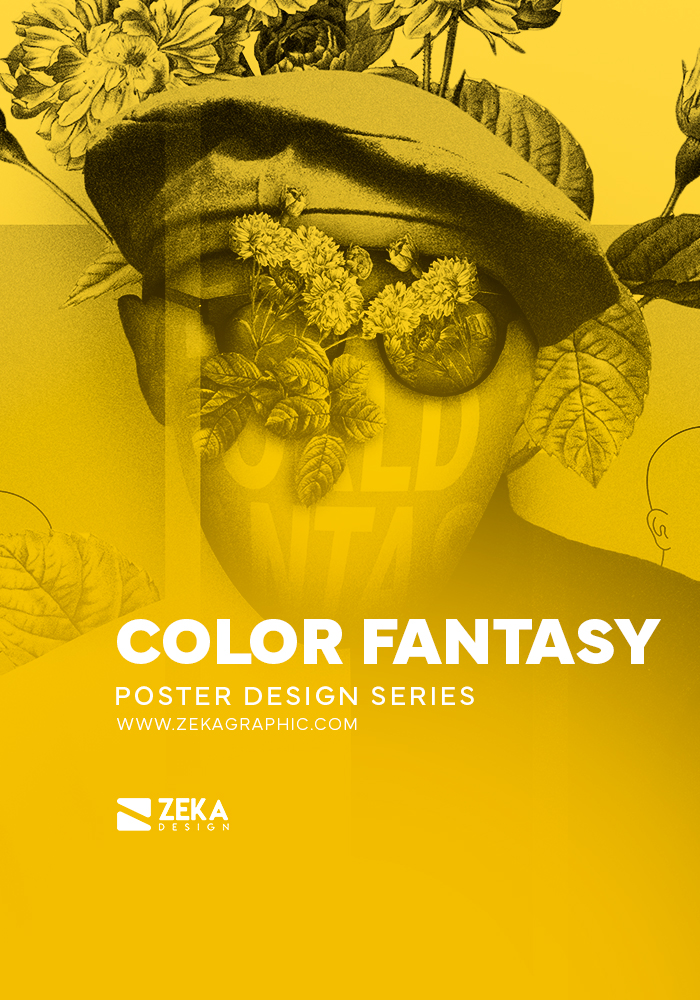 Color Fantasy Poster Design Series by Zeka Design