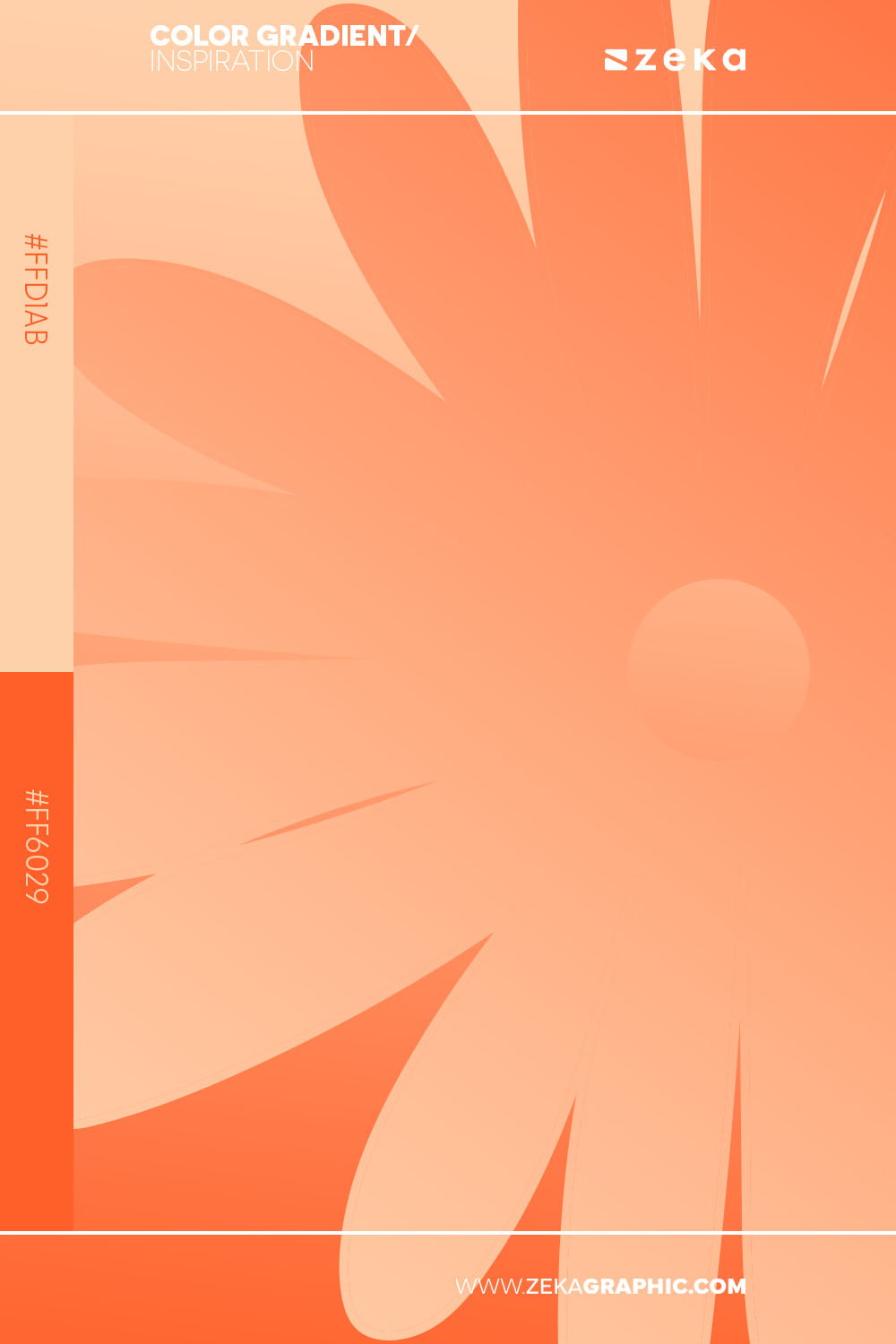 Color Gradient Inspiration 20 ffd1ab ff6029