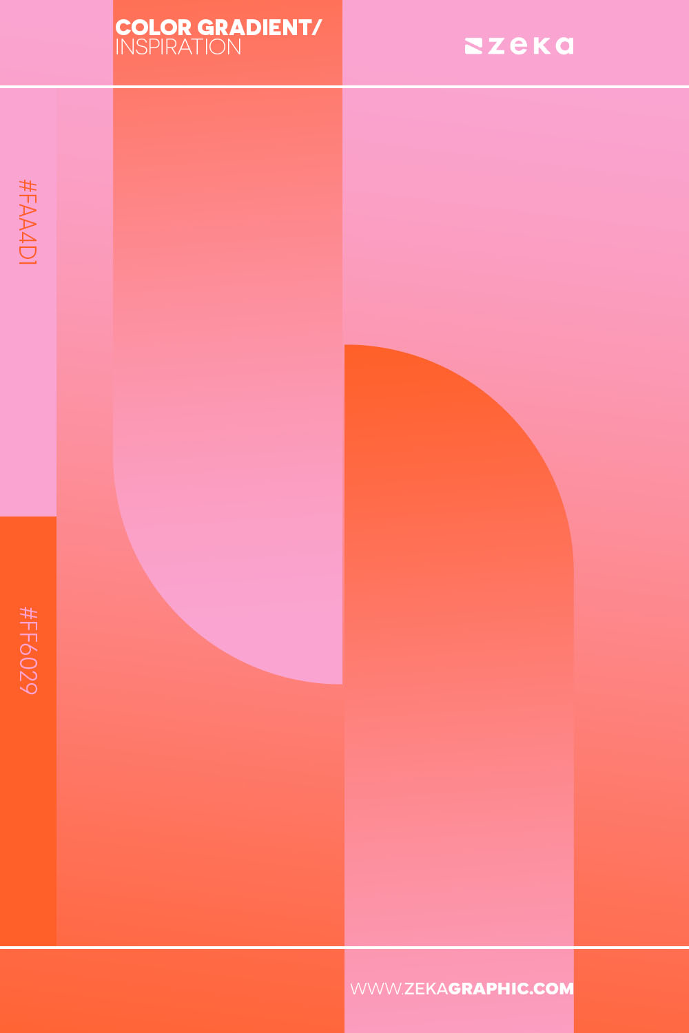 Color Gradient Inspiration 21 ff6029 faa4d1