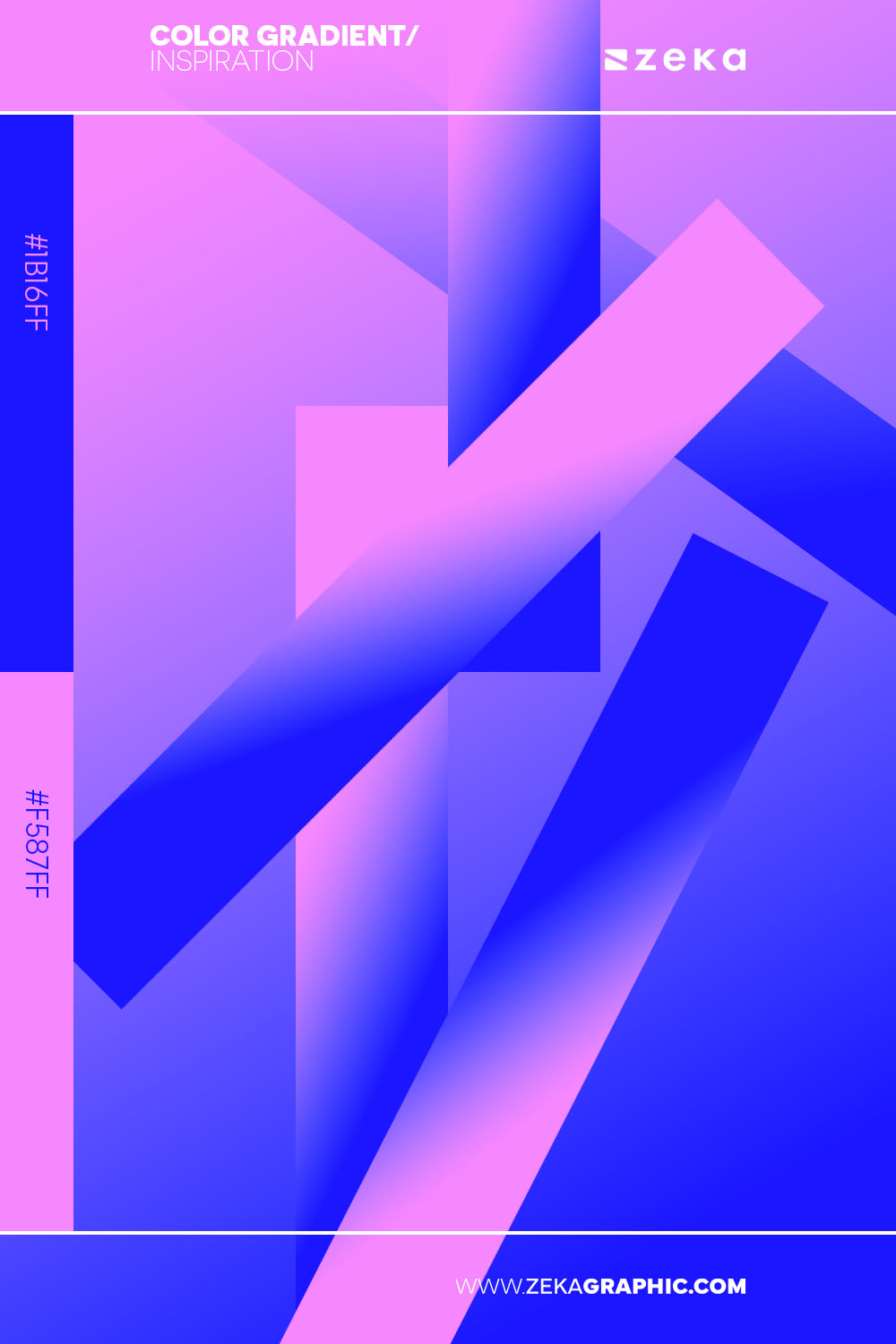 Color Gradient Inspiration 25 f587ff 1b16ff