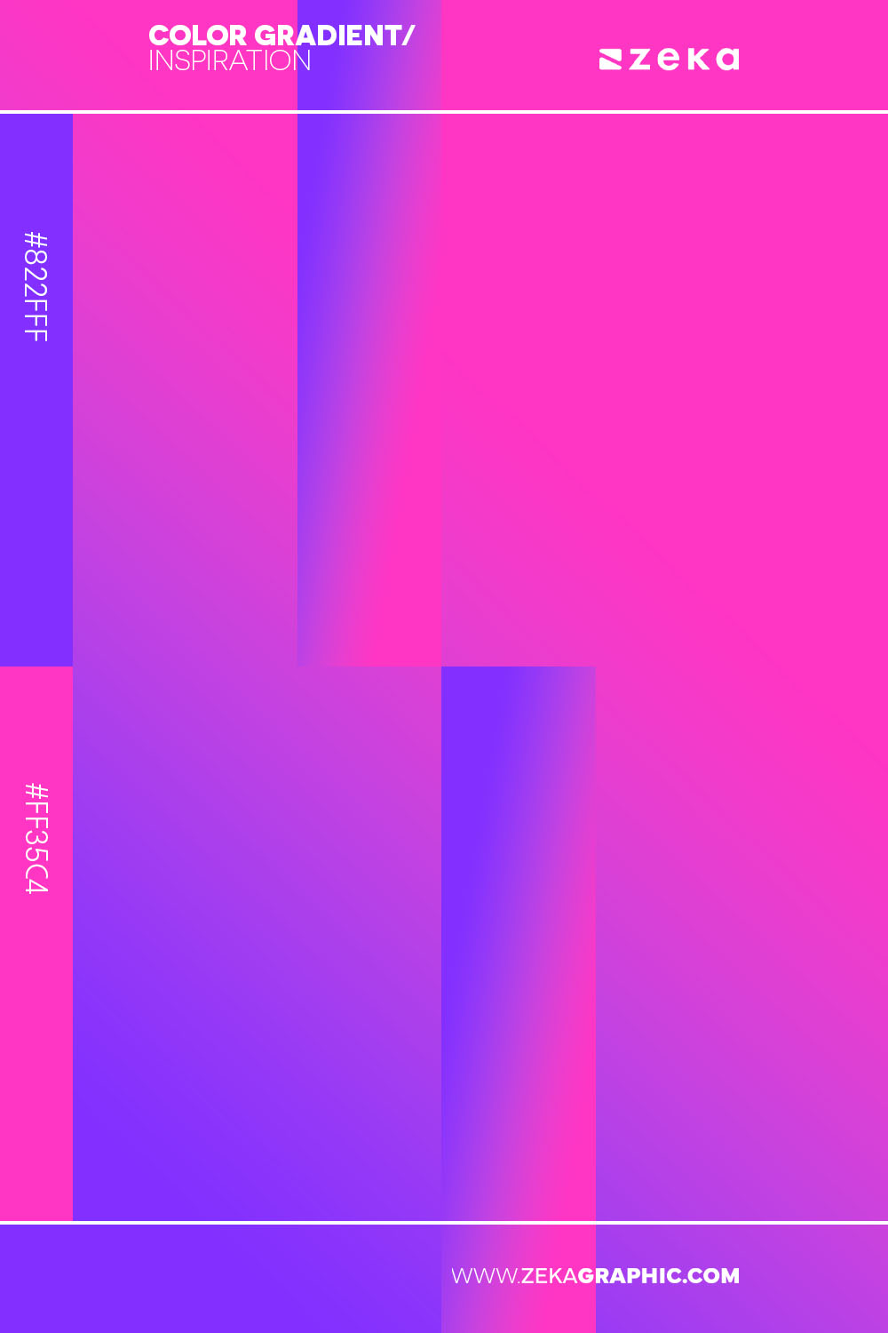 Color Gradient Inspiration 4 822fff ff35c4