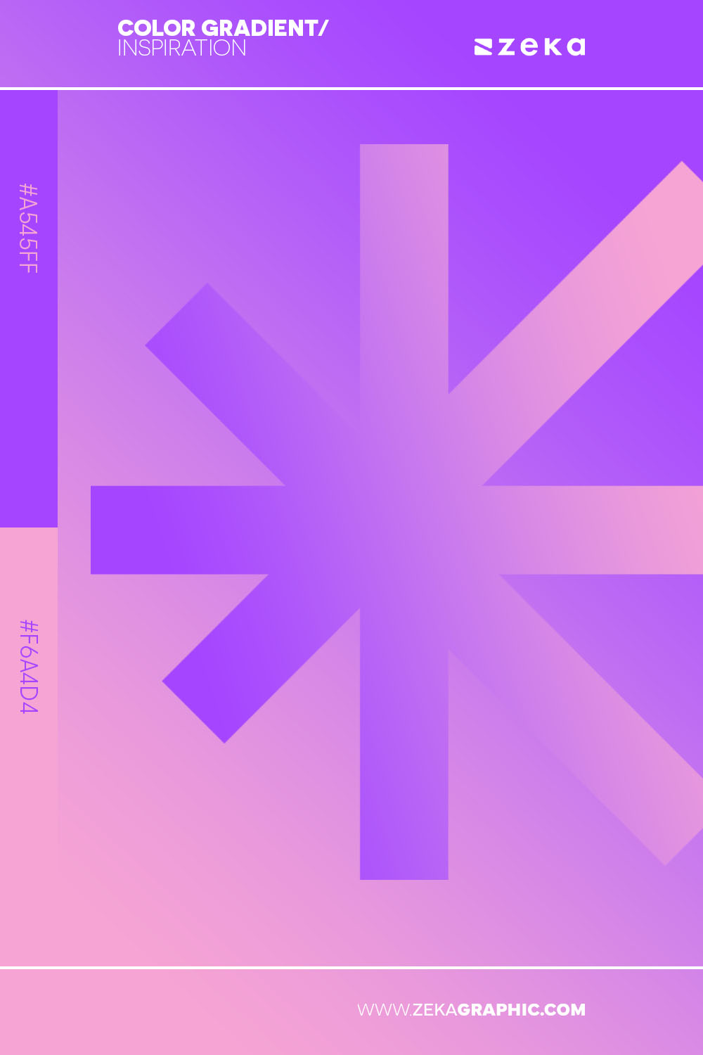 Color Gradient Inspiration 6 f6a4d4 a545ff
