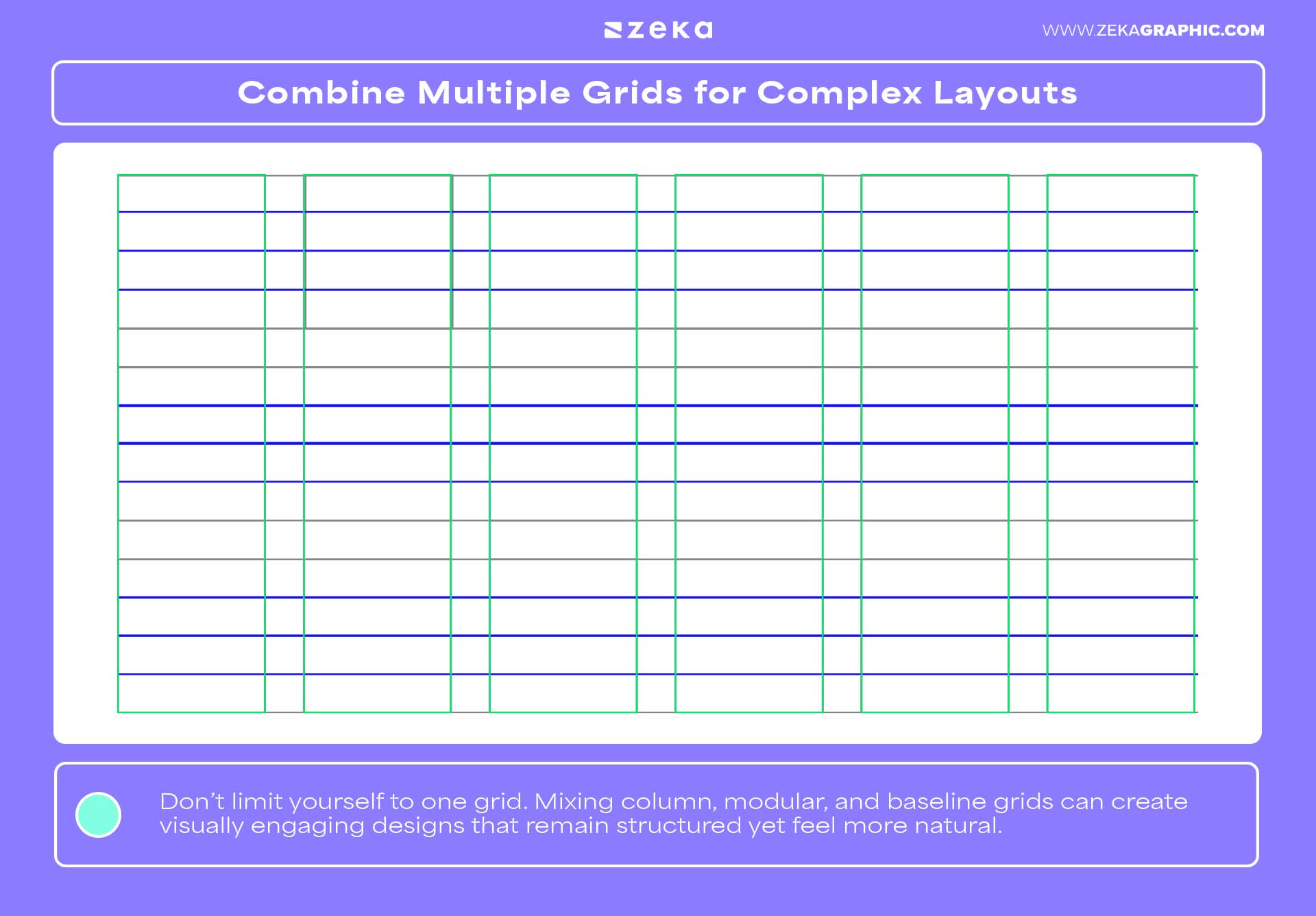 Combine Multiple Grids for Complex Layouts