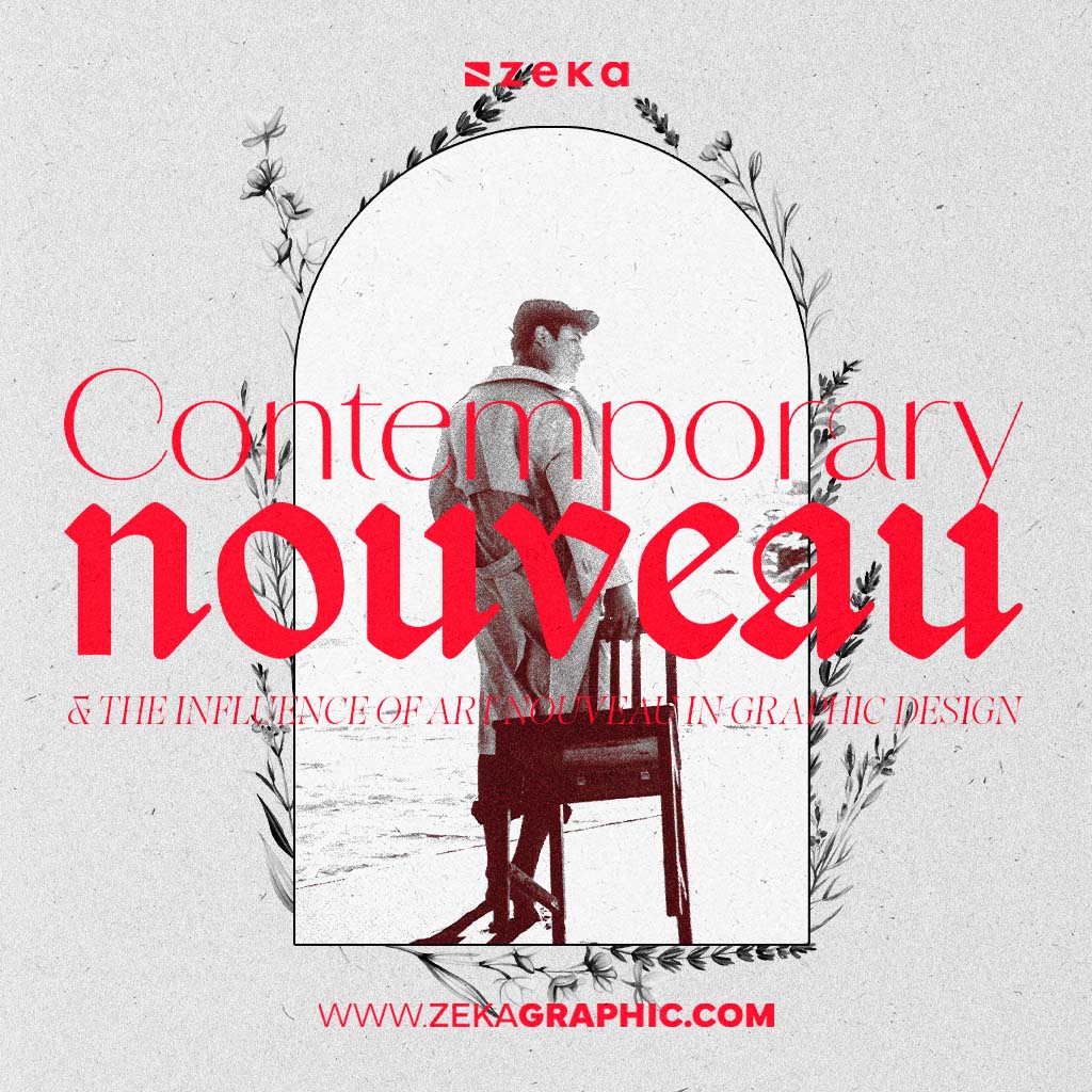 Contemporary Nouveau in Graphic Design
