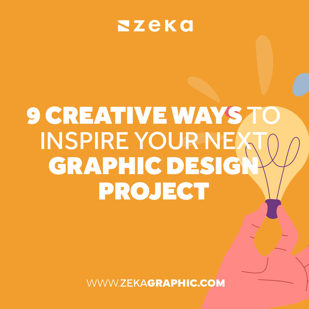 creative ways to inspire your next graphic design project