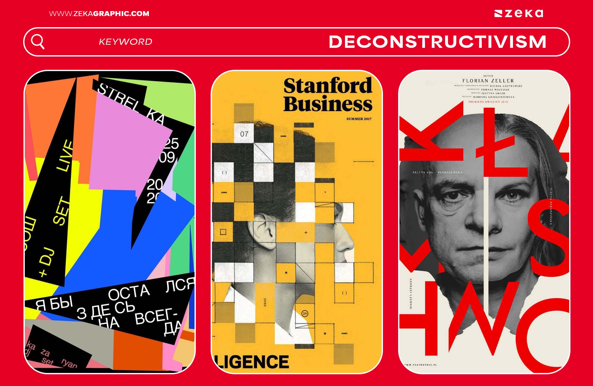 Deconstructivism Best Pinterest Keywords for Graphic Design Inspiration