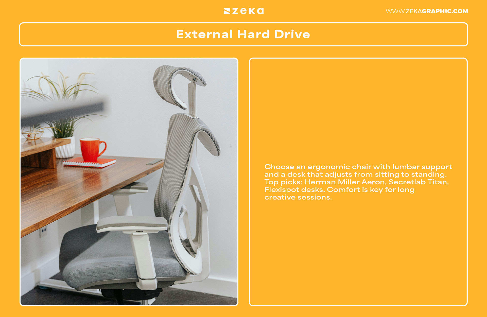 Everything You Need for Your Home Office as a Freelancer Good Office Chair and Table