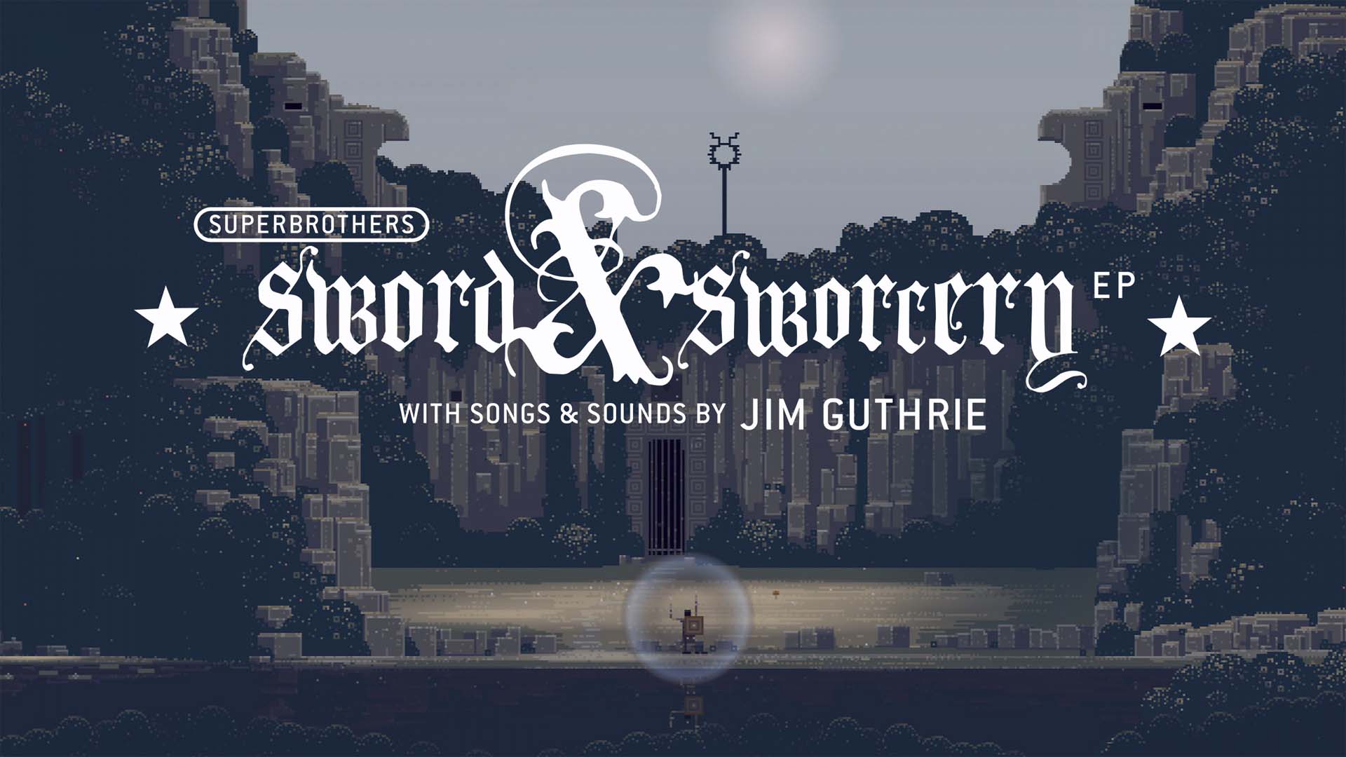Examples of Pixel Art in Branding and Marketing Superbrothers Sword & Sworcery