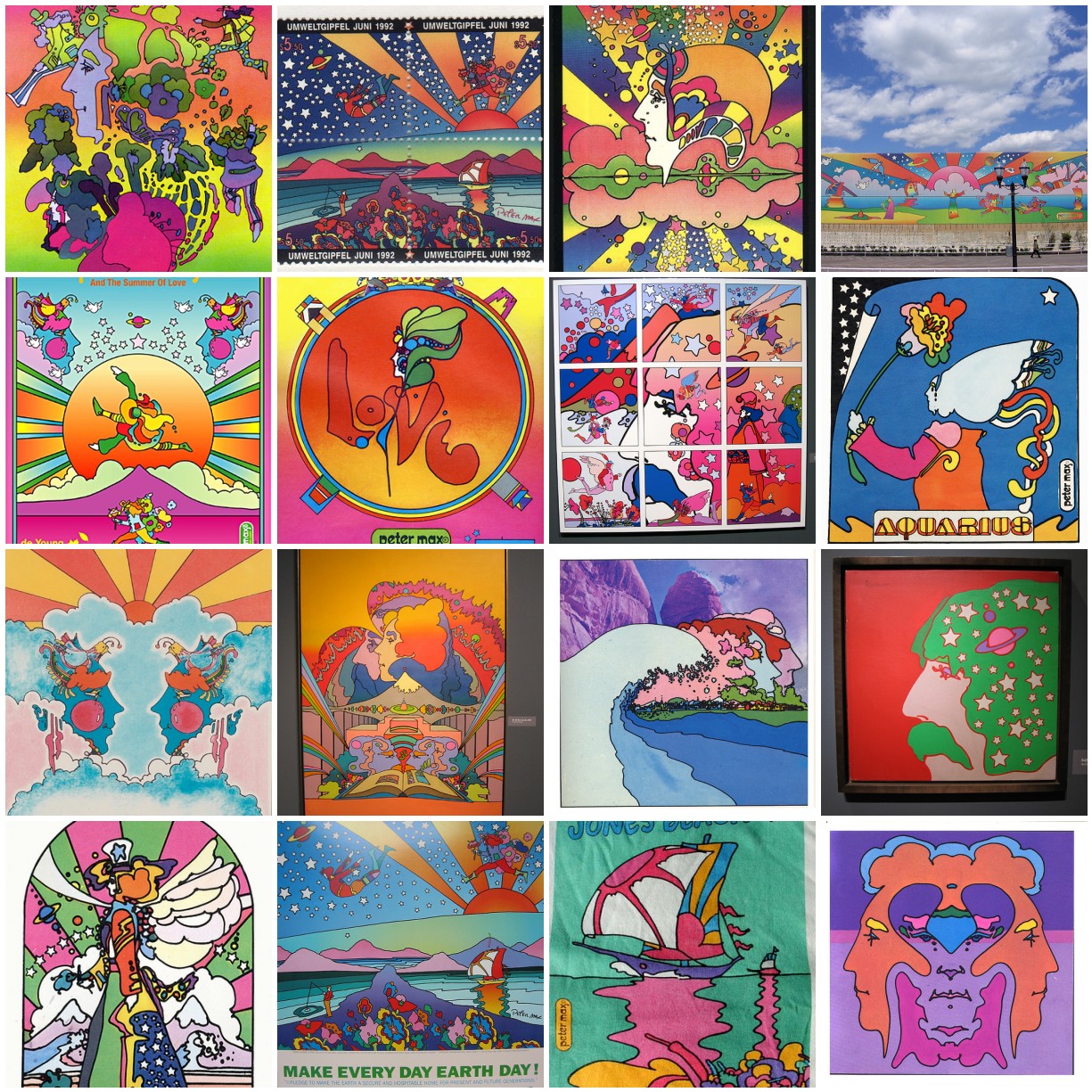 Famous Designers Who Embrace Maximalism Peter Max