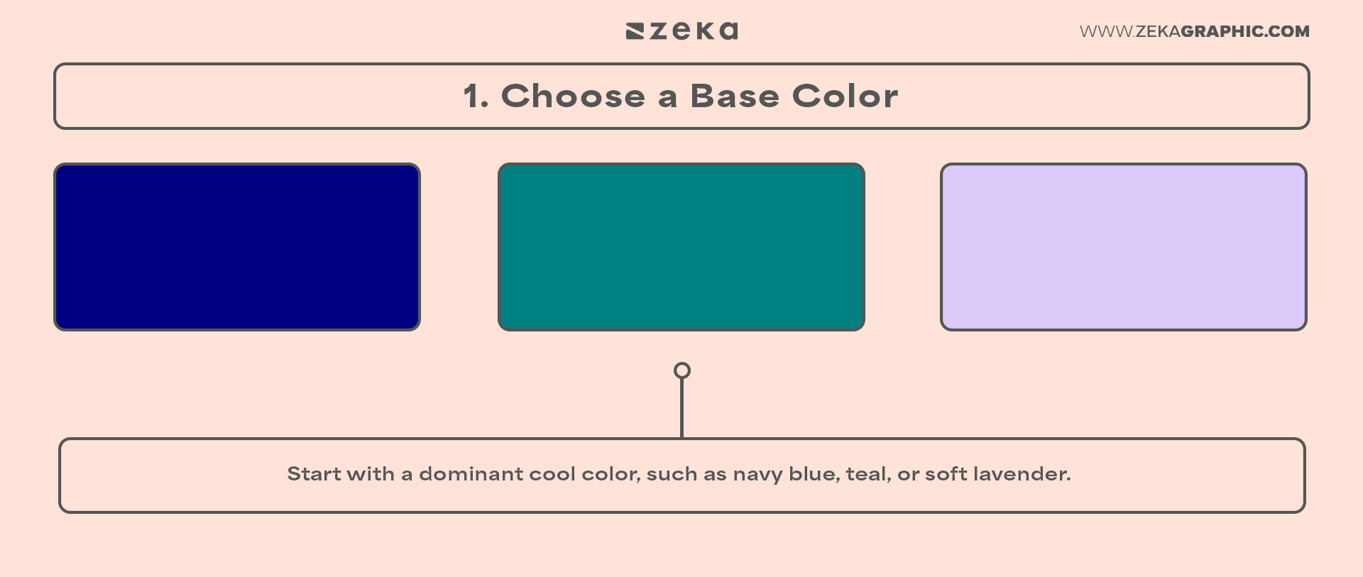 How to Create a Cool Color Palette Choose a Base Color