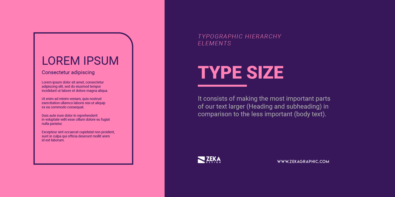 How To Create Typographic Hierarchy Using Type Size