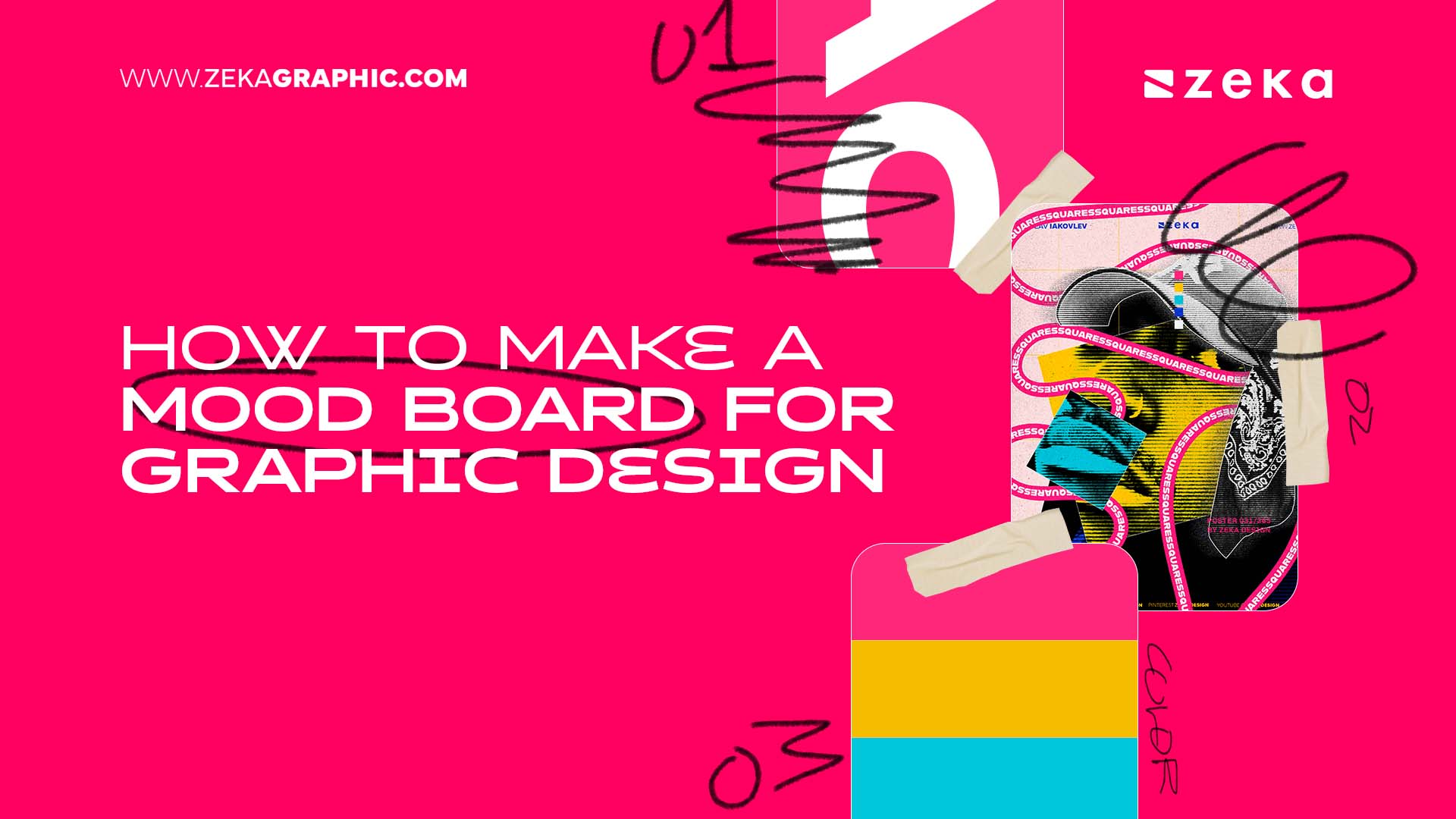 How To Make a Mood Board for Graphic Design