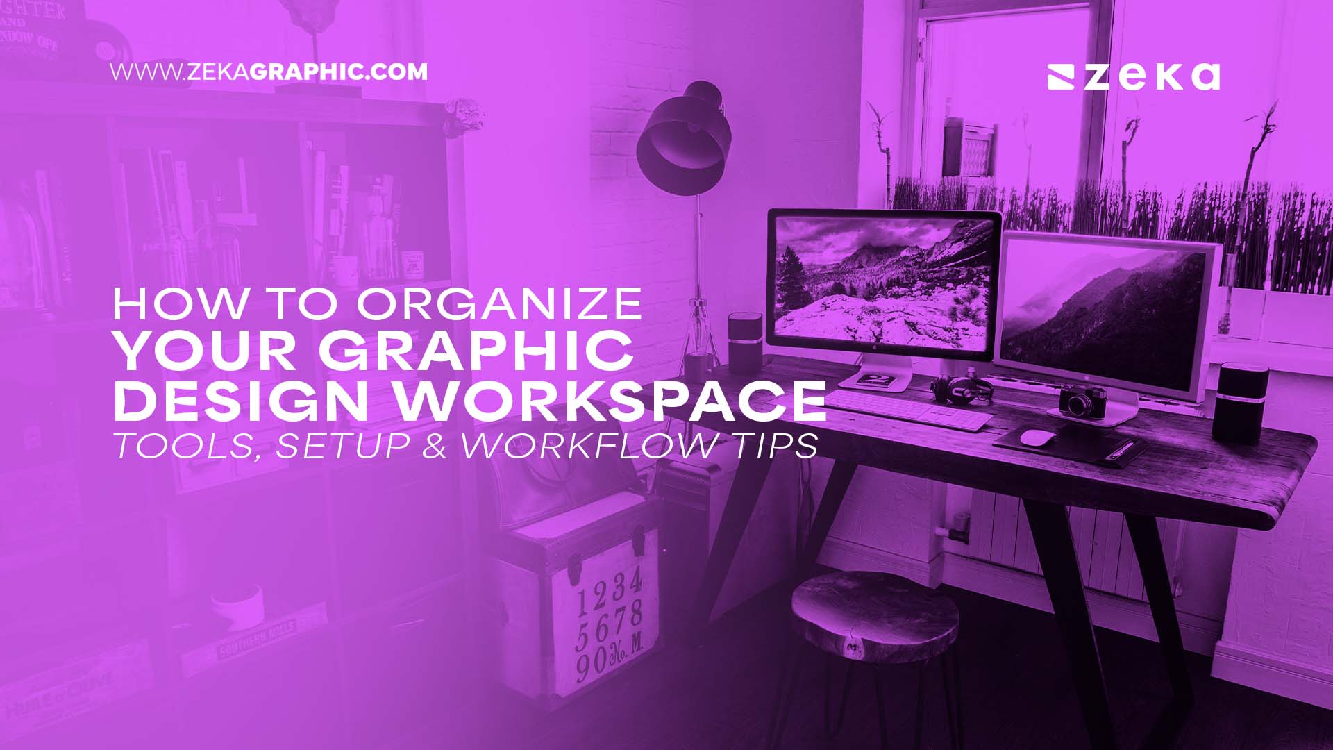 How to Organize your Graphic Design Workspace