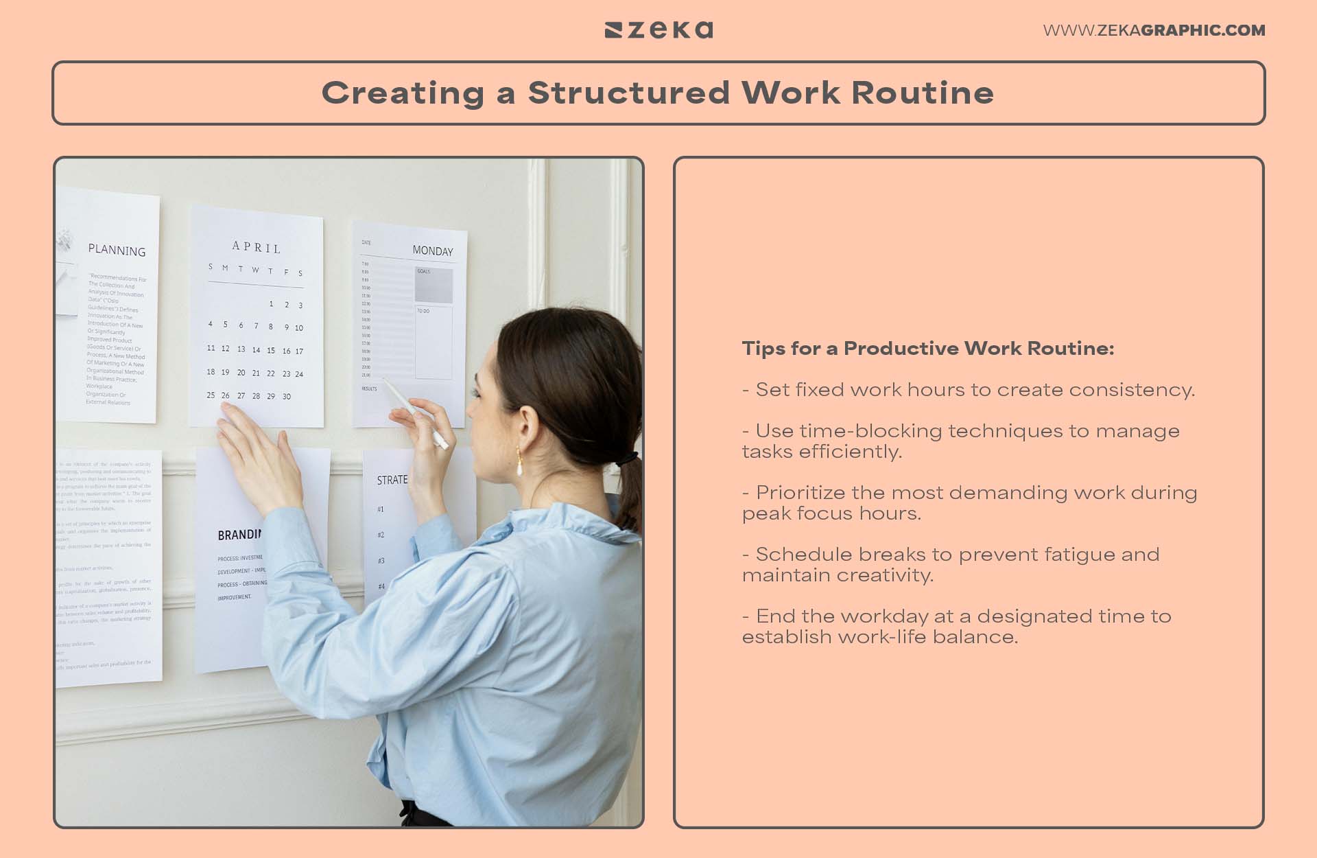 Creating a Structured Work Routine