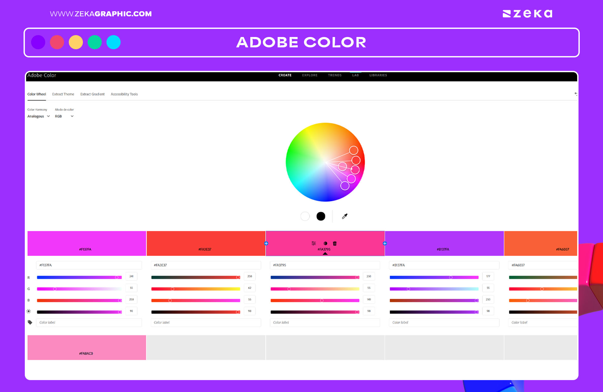 Online Color Palette Generator Adobe Color