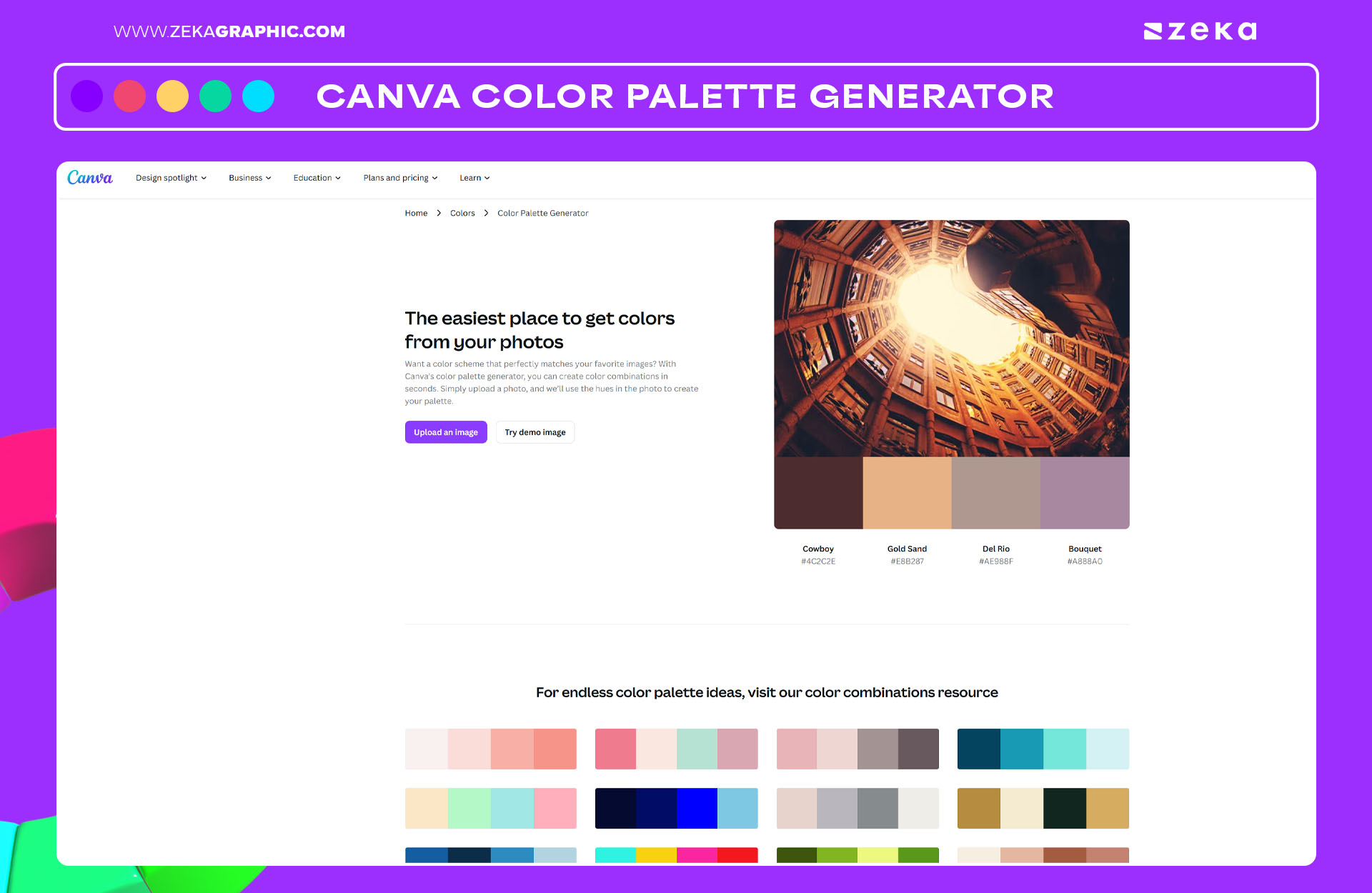 Online Color Palette Generator Canva Color Palette Generator