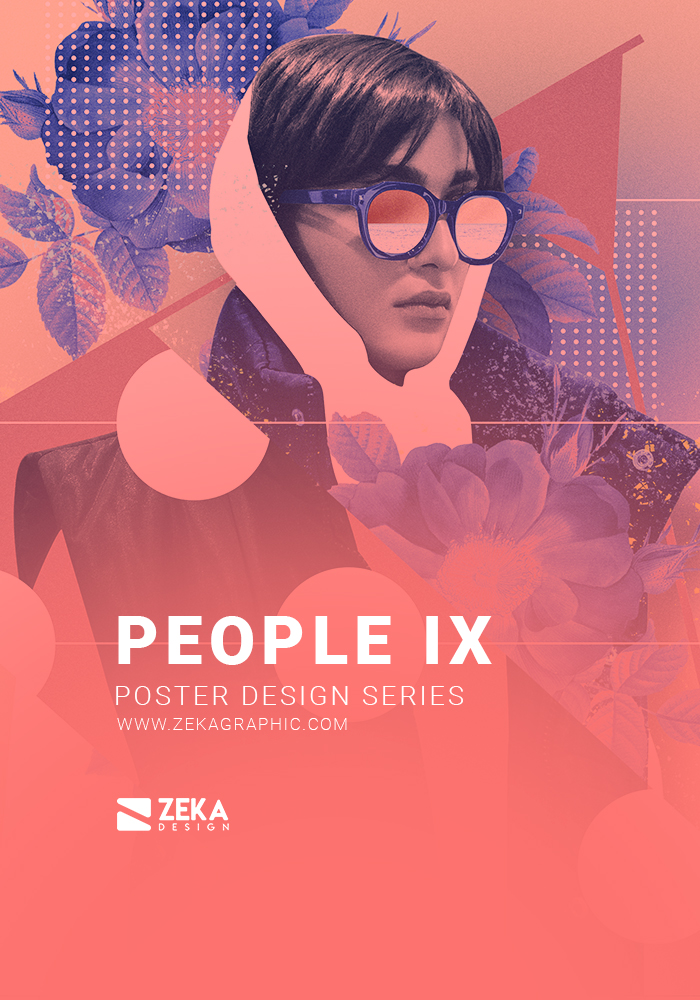 People IX Poster Design Series by Zeka Design Cover