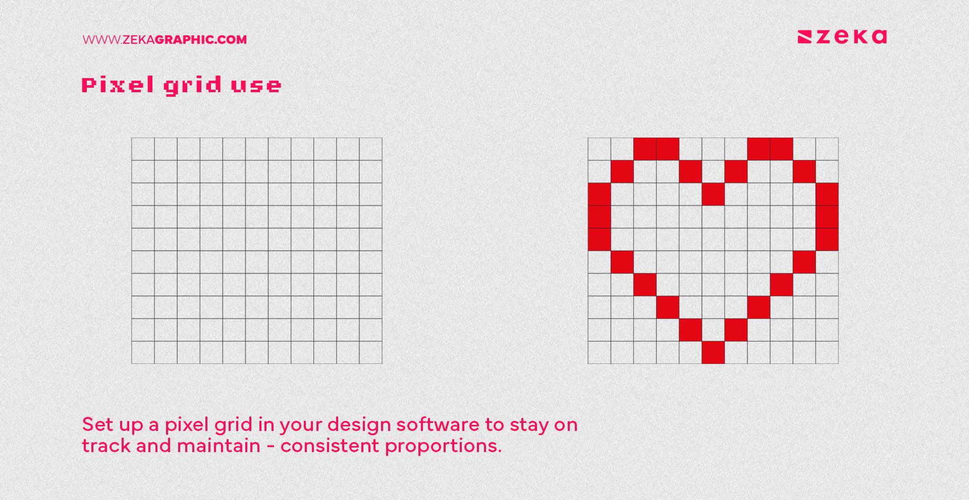 Pixel grid use Techniques