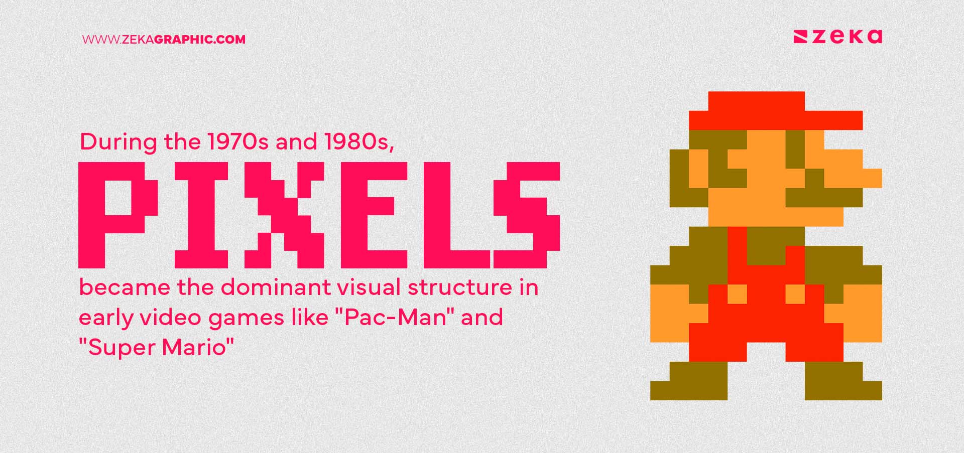 pixels in early video games